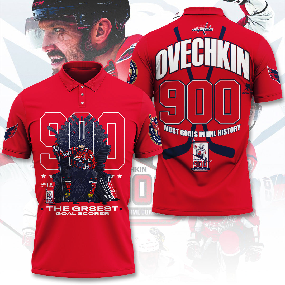 Alex Ovechkin x Washington Capitals 3D Apparel – TANTN18406