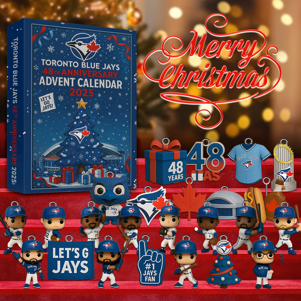 Toronto Blue Jays 48th Anniversary 2025 Advent Calendar – TANTN18564