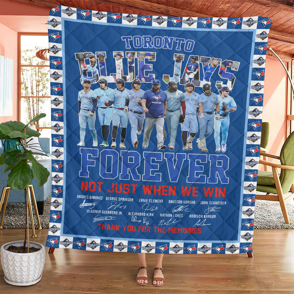 Toronto Blue Jays Quilt Blanket – TANTN18671
