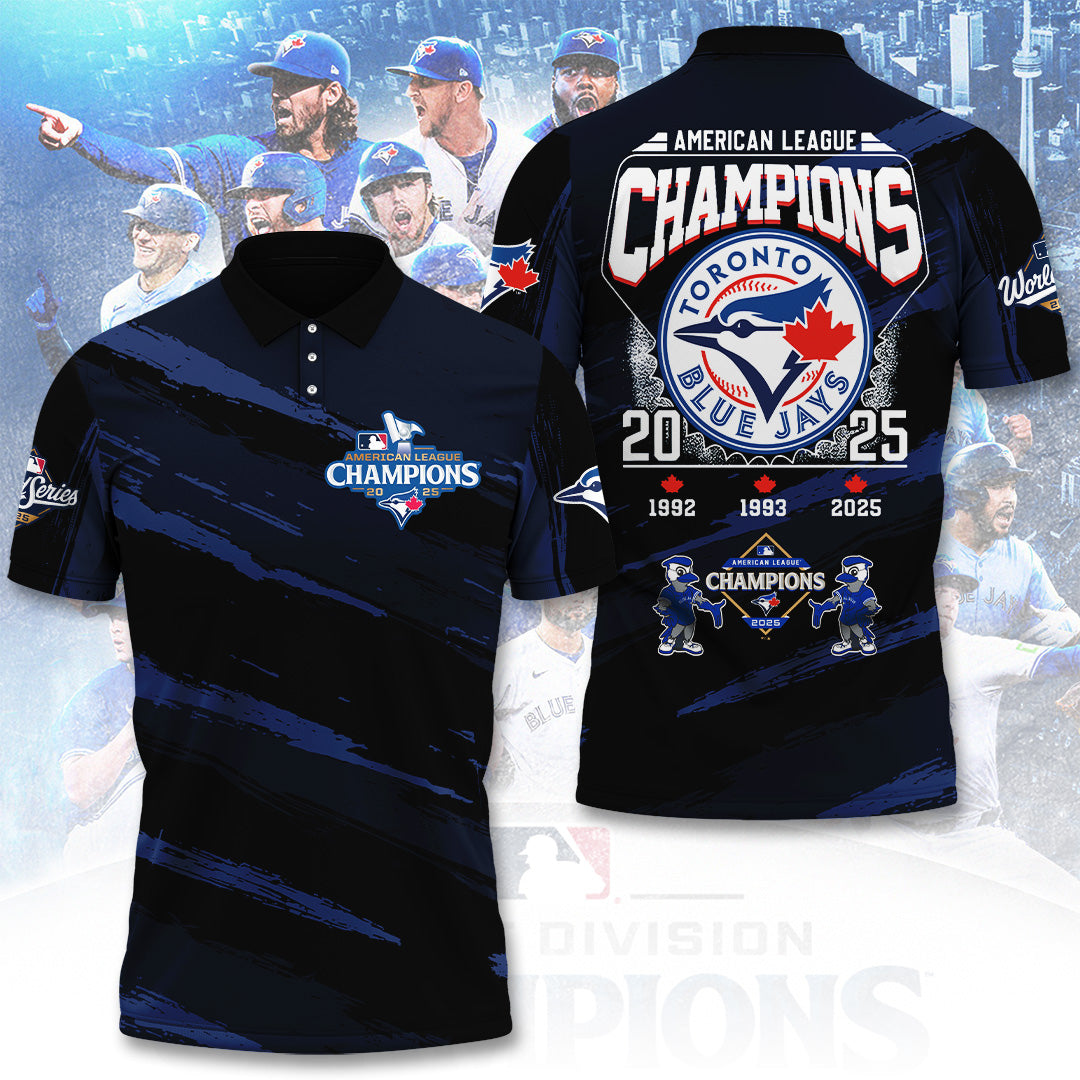 Toronto Blue Jays WinCraft 2025 American League Champions 3D Apparel – TANTN18715