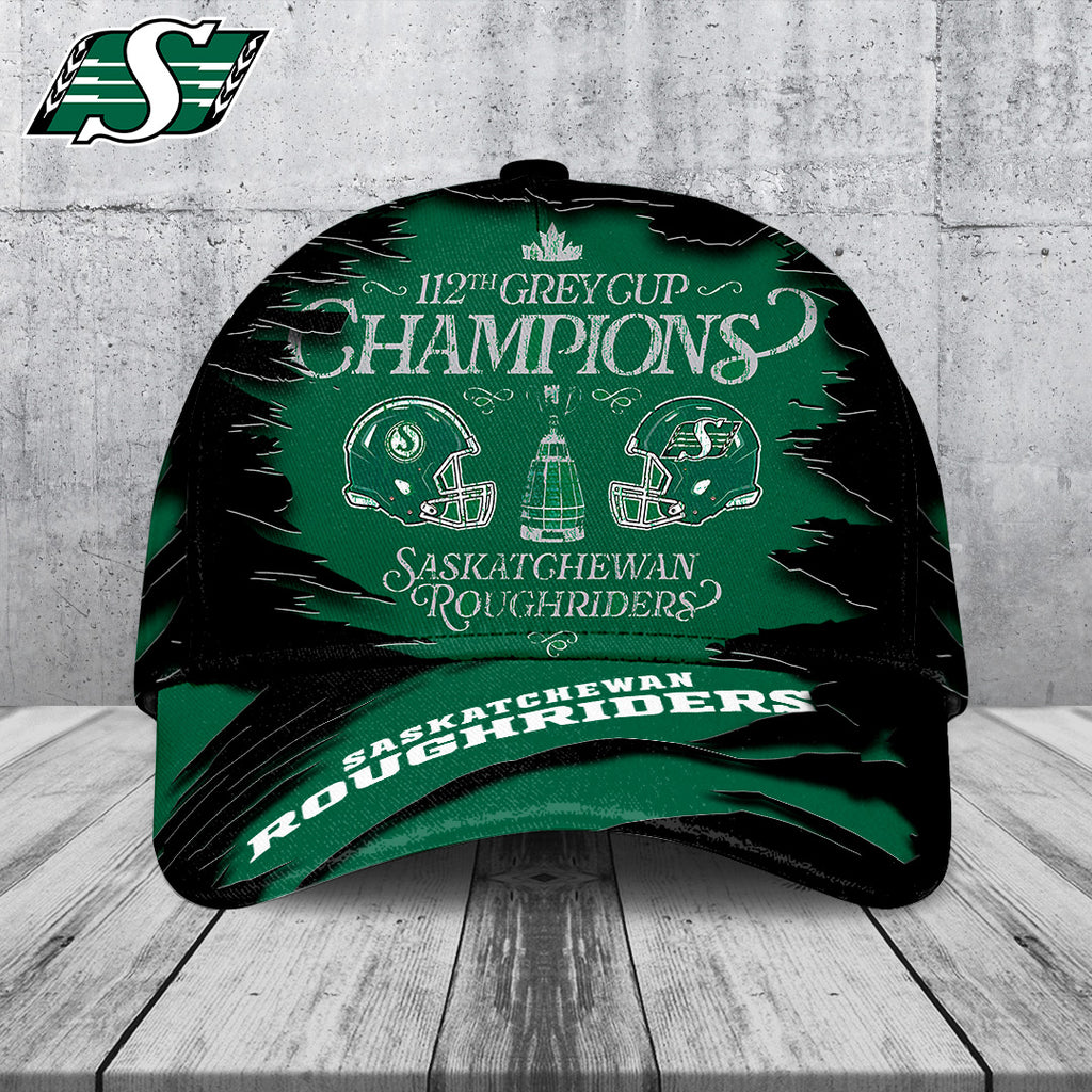 Saskatchewan Roughriders 2025 Grey Cup Champions Classic Cap – TANTN18819