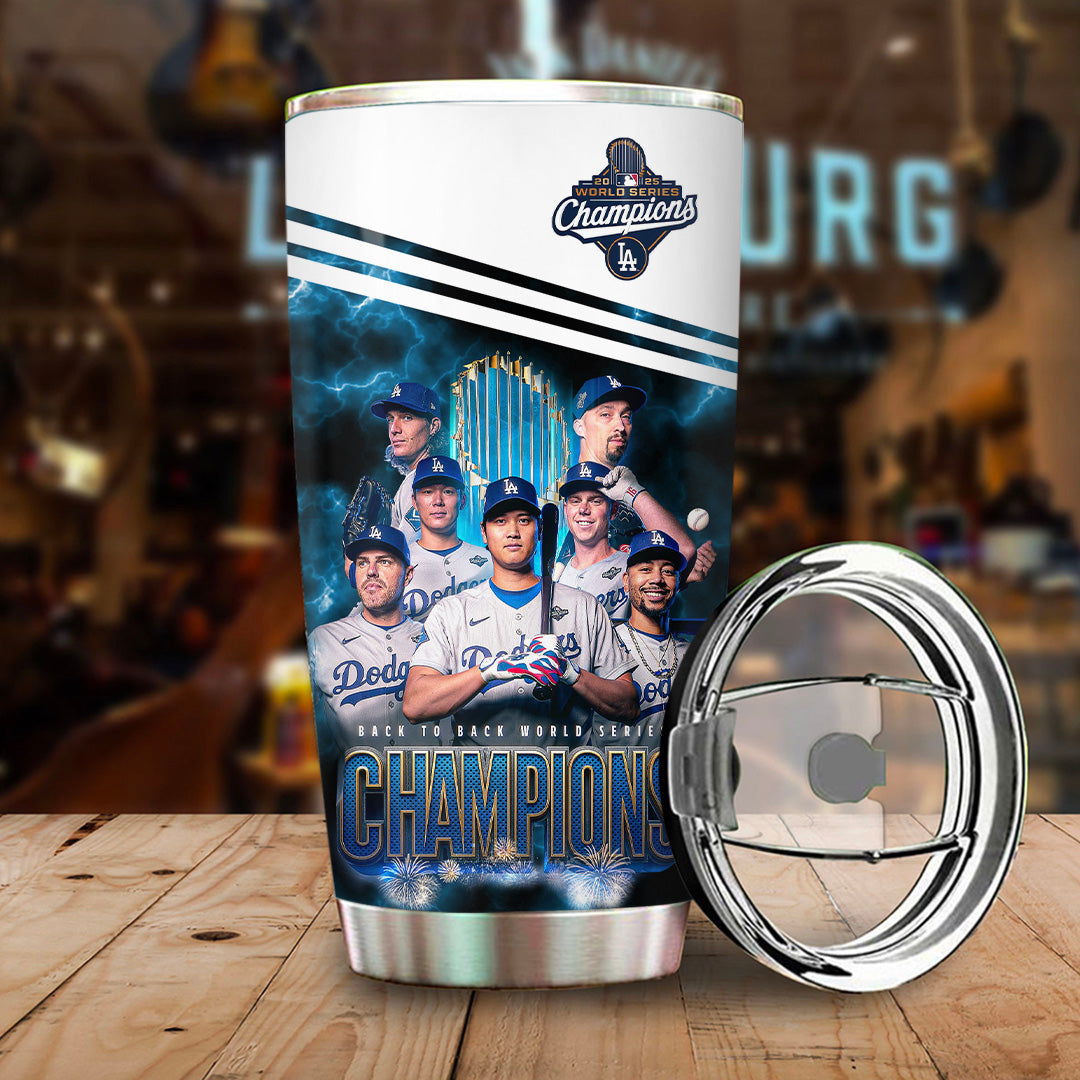 Los Angeles Dodgers World Series 2025 Tumbler Cup – TANTN18949