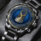Los Angeles Dodgers World Series 2025 Black Stainless Steel Watch – TANTN18955