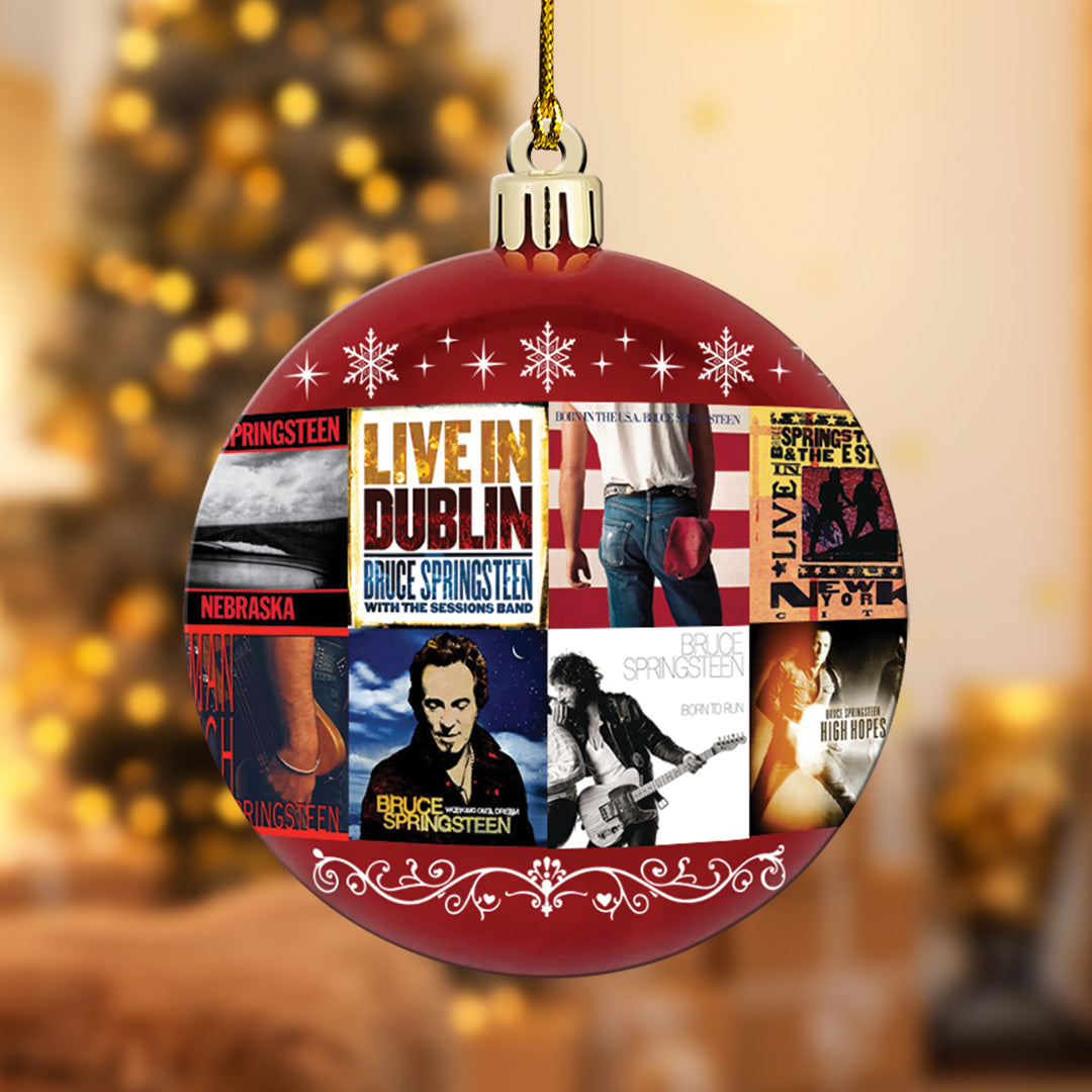 Bruce Springsteen Custom Shape 2-sided Acrylic Ornament – TANTN19048