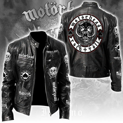 Motörhead Motorcycle Leather Jacket – TANTN19106