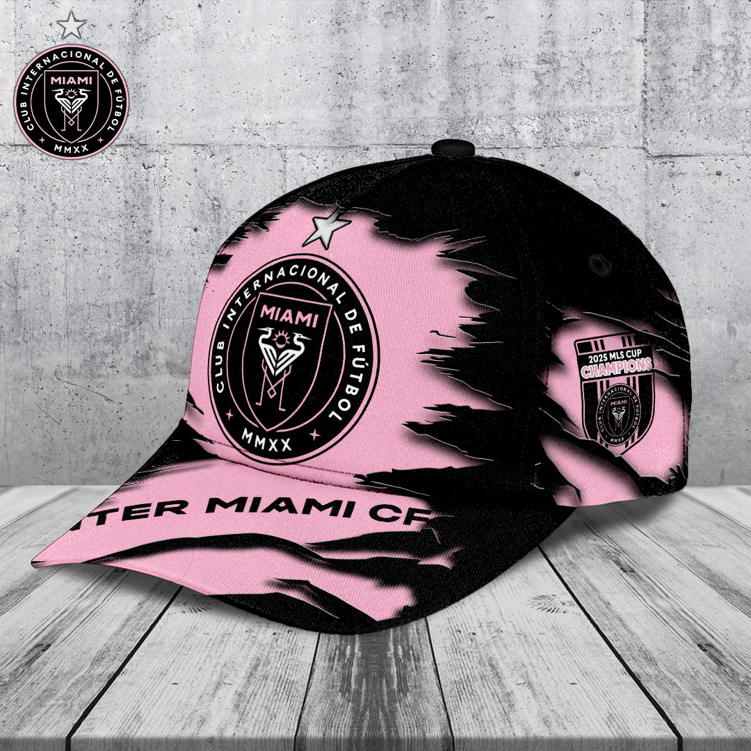 Inter Miami CF Champions MLS 2025 Classic Cap – TANTN19196