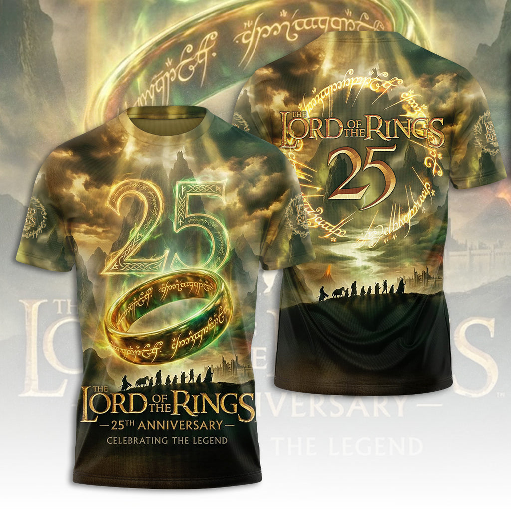 The Lord of the Rings 25th Anniversary 3D Apparel – TANTN19286