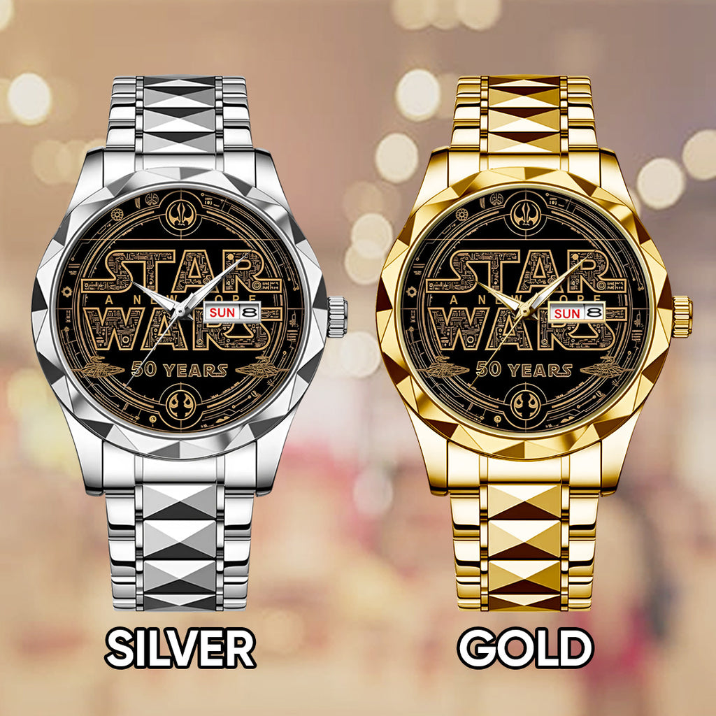 Star Wars 50th Anniversary Alloy Luxury Quartz Watch – TANTN19411