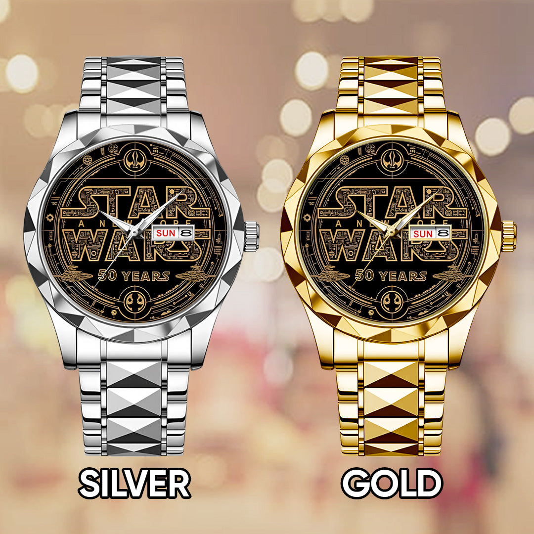 Star Wars 50th Anniversary Alloy Luxury Quartz Watch – TANTN19411