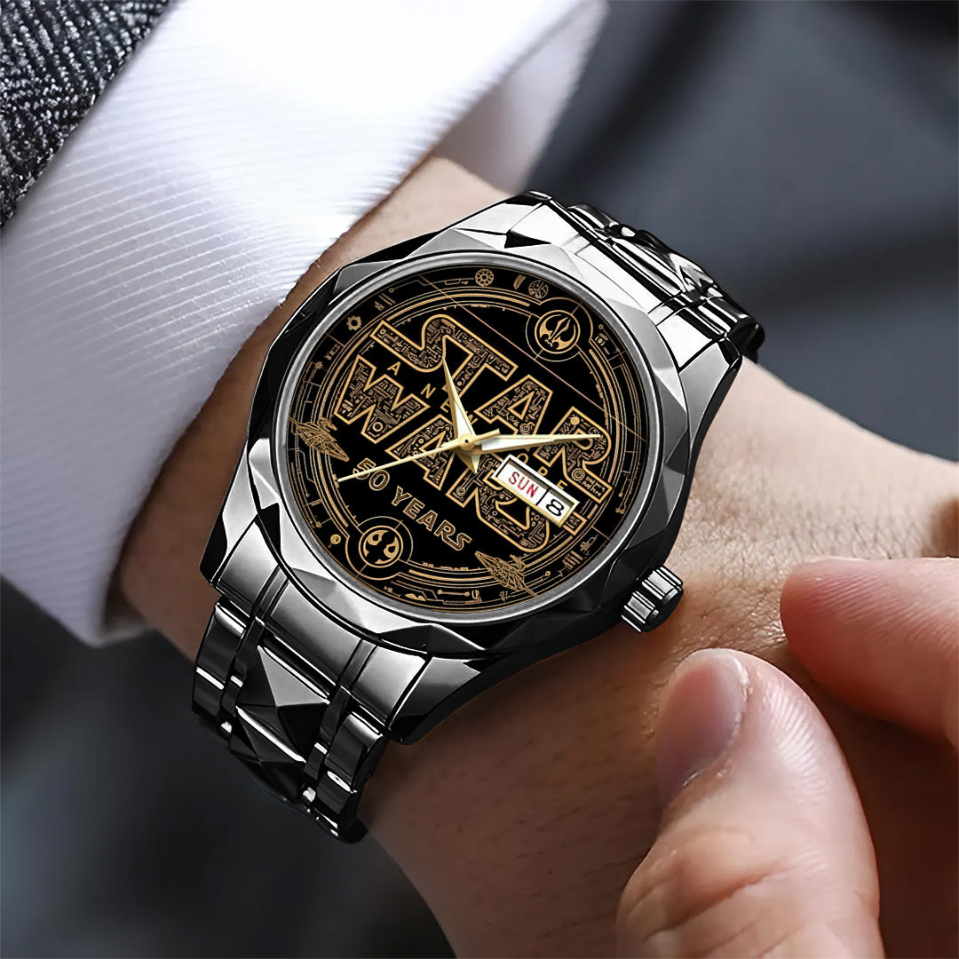 Star Wars 50th Anniversary Alloy Luxury Quartz Watch – TANTN19411