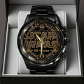 Star Wars 50th Anniversary Black Stainless Steel Watch – TANTN19412