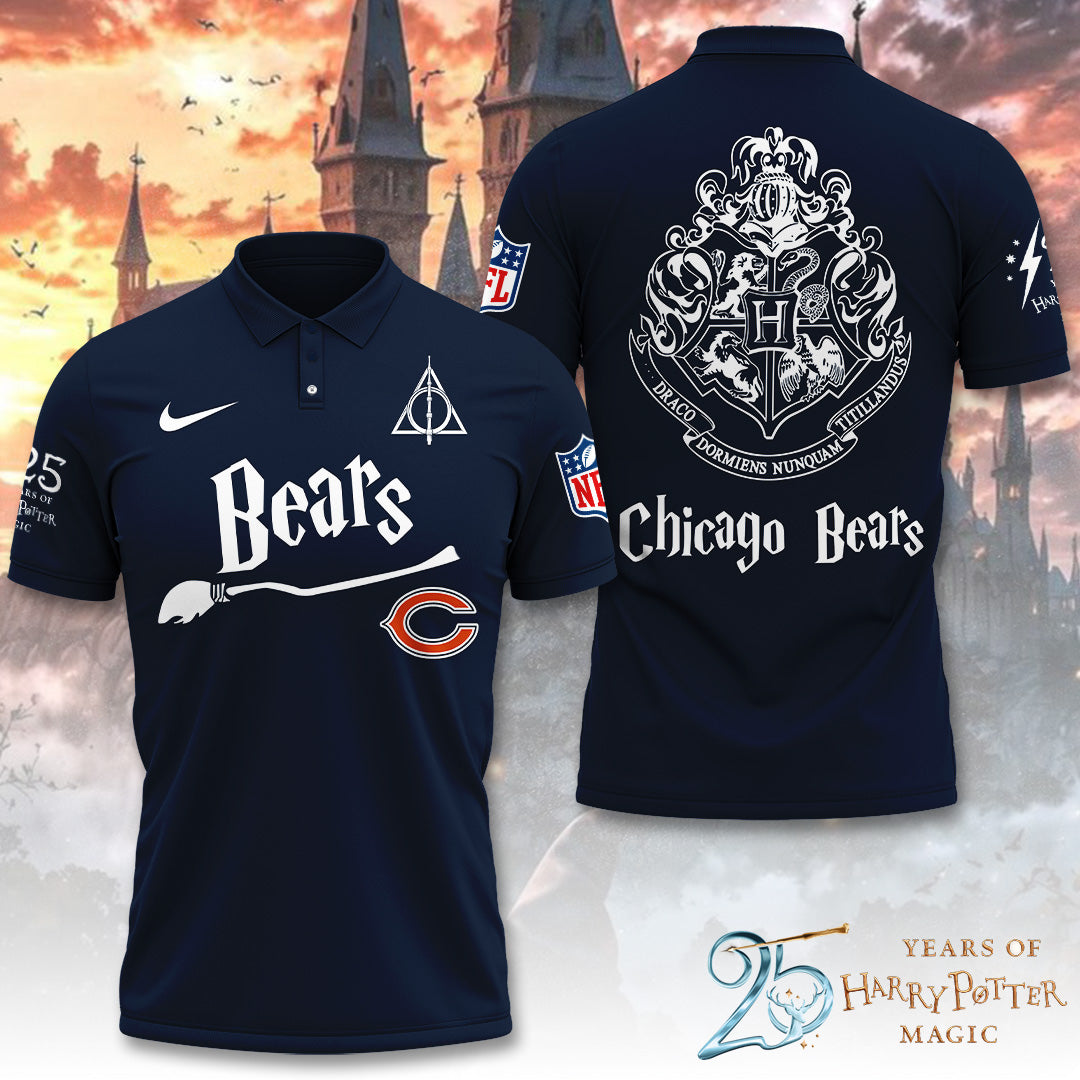 Chicago Bears x Harry Potter 25 Years of Magic 3D Apparel – TANTN19522