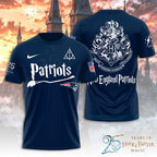 New England Patriots x Harry Potter 25 Years of Magic 3D Apparel – TANTN19538