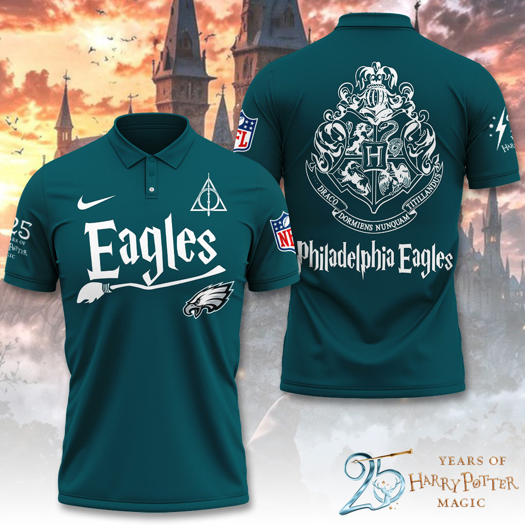 Philadelphia Eagles x Harry Potter 25 Years of Magic 3D Apparel – TANTN19542