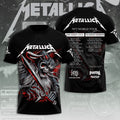 Metallica Tour 2026 3D Apparel – TANTN19740