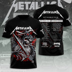 Metallica Tour 2026 3D Apparel – TANTN19740