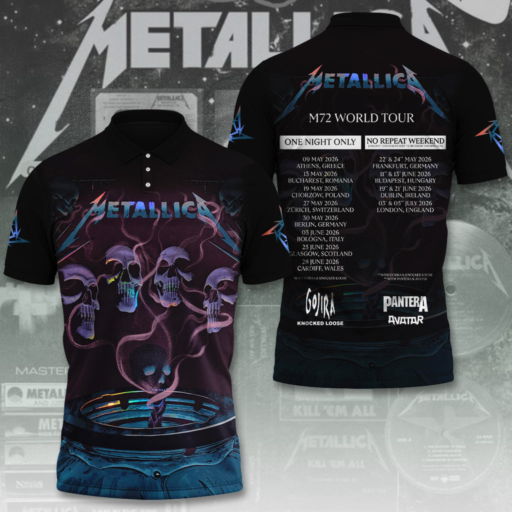 Metallica Tour 2026 3D Apparel – TANTN19743
