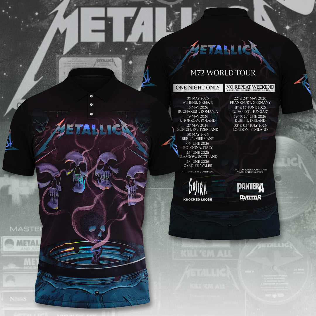 Metallica Tour 2026 3D Apparel – TANTN19743