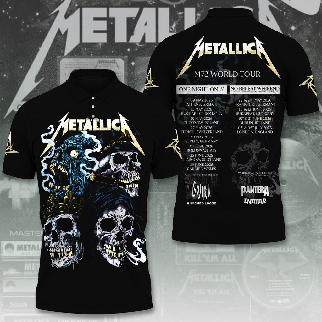 Metallica Tour 2026 3D Apparel – TANTN19799