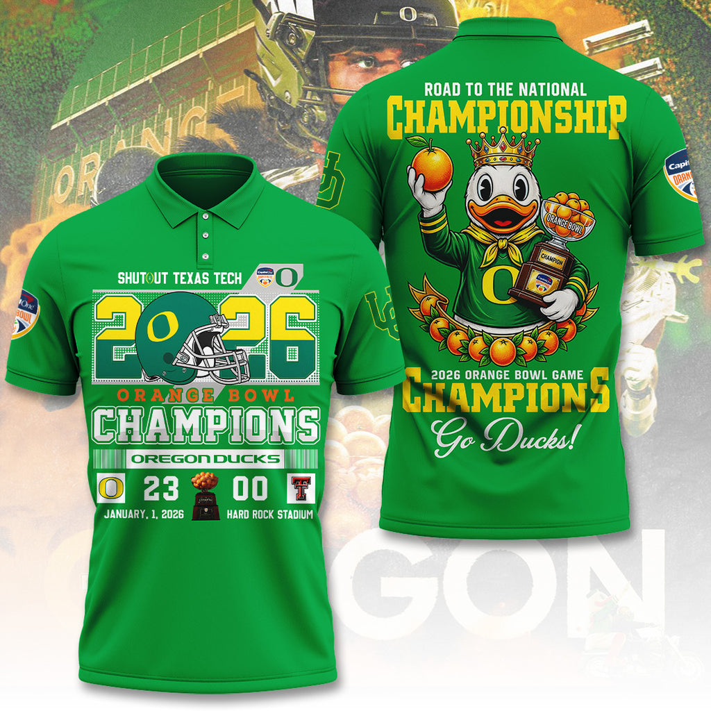 Oregon Ducks Football 3D Apparel – TANTN19881
