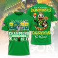 Oregon Ducks Football 3D Apparel – TANTN19881