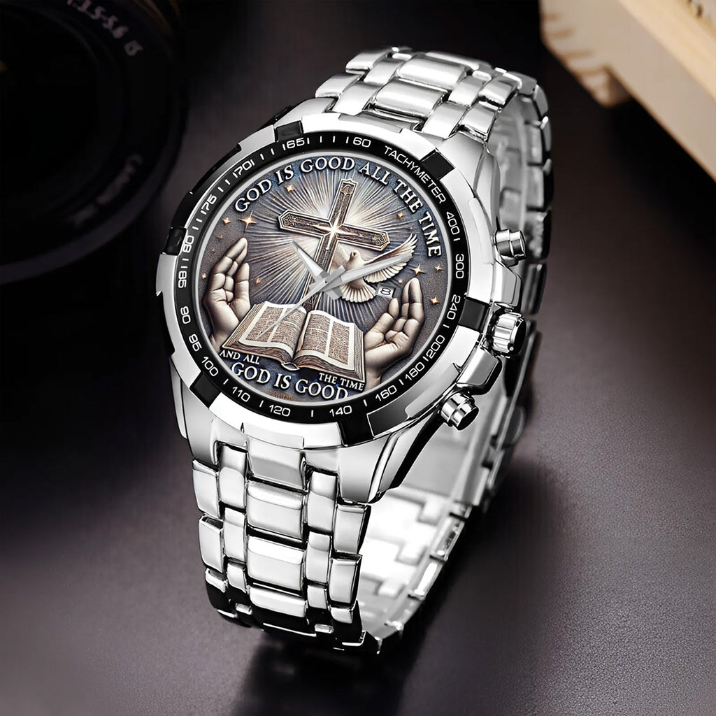 In God We Trust Alloy Men Quartz Watch – TANTN19934