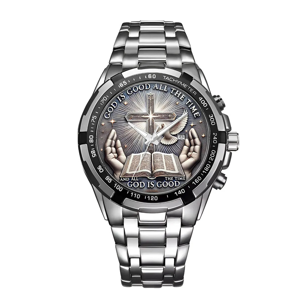 In God We Trust Alloy Men Quartz Watch – TANTN19934