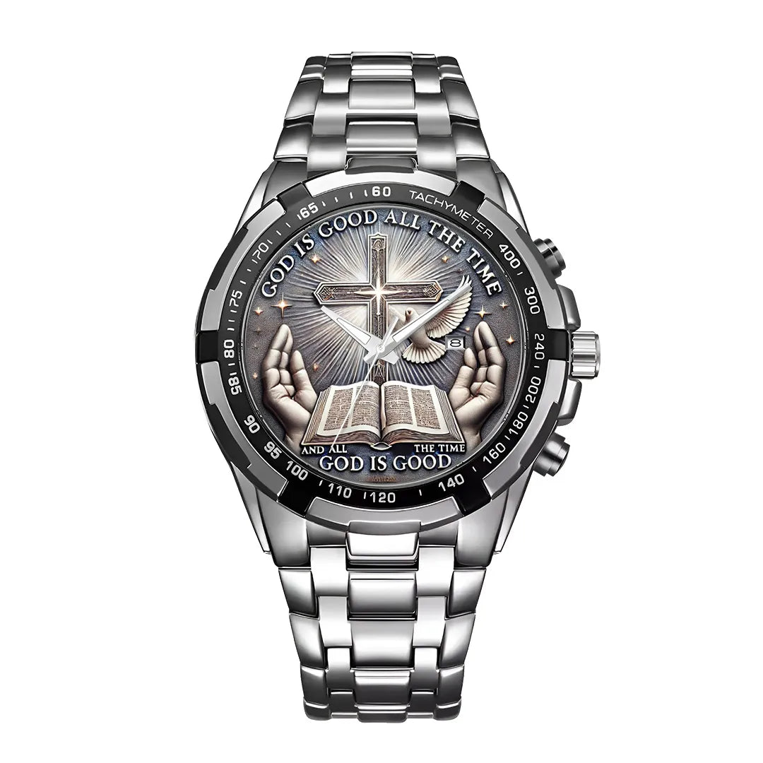In God We Trust Alloy Men Quartz Watch – TANTN19934