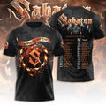 Sabaton 2026 North American Tour 3D Apparel – TANTN19954