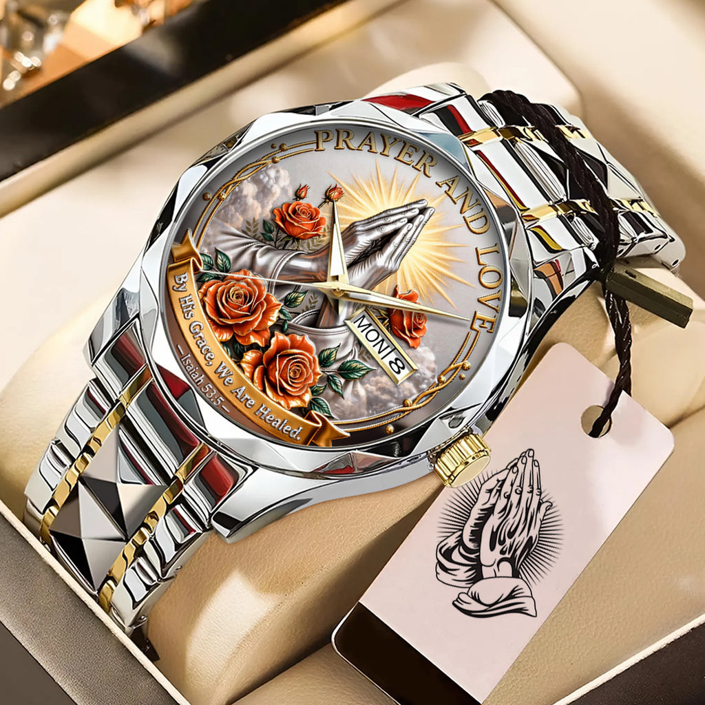 Prayer and Love Alloy Luxury Quartz Watch – TANTN19990