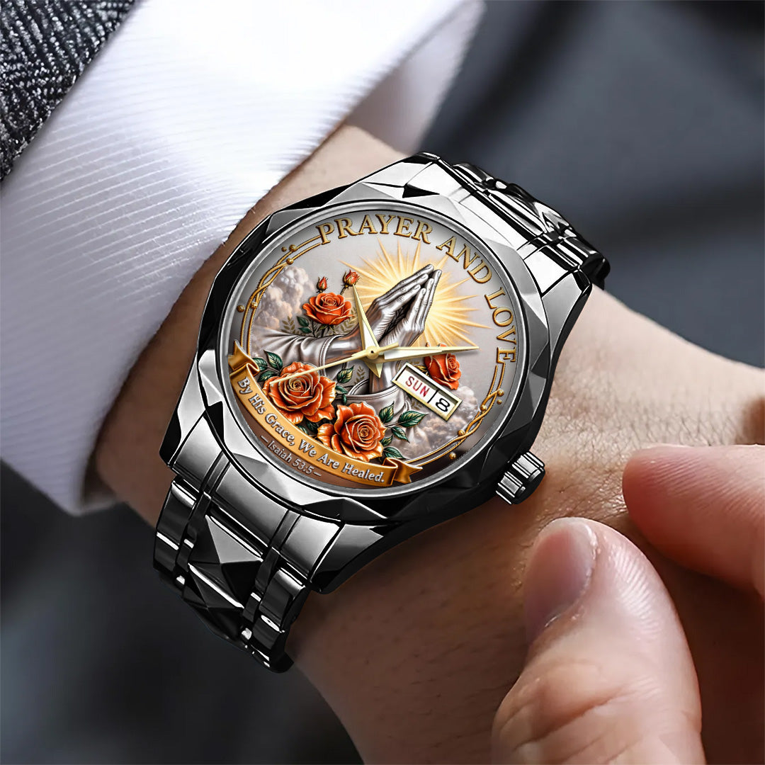 Prayer and Love Alloy Luxury Quartz Watch – TANTN19990