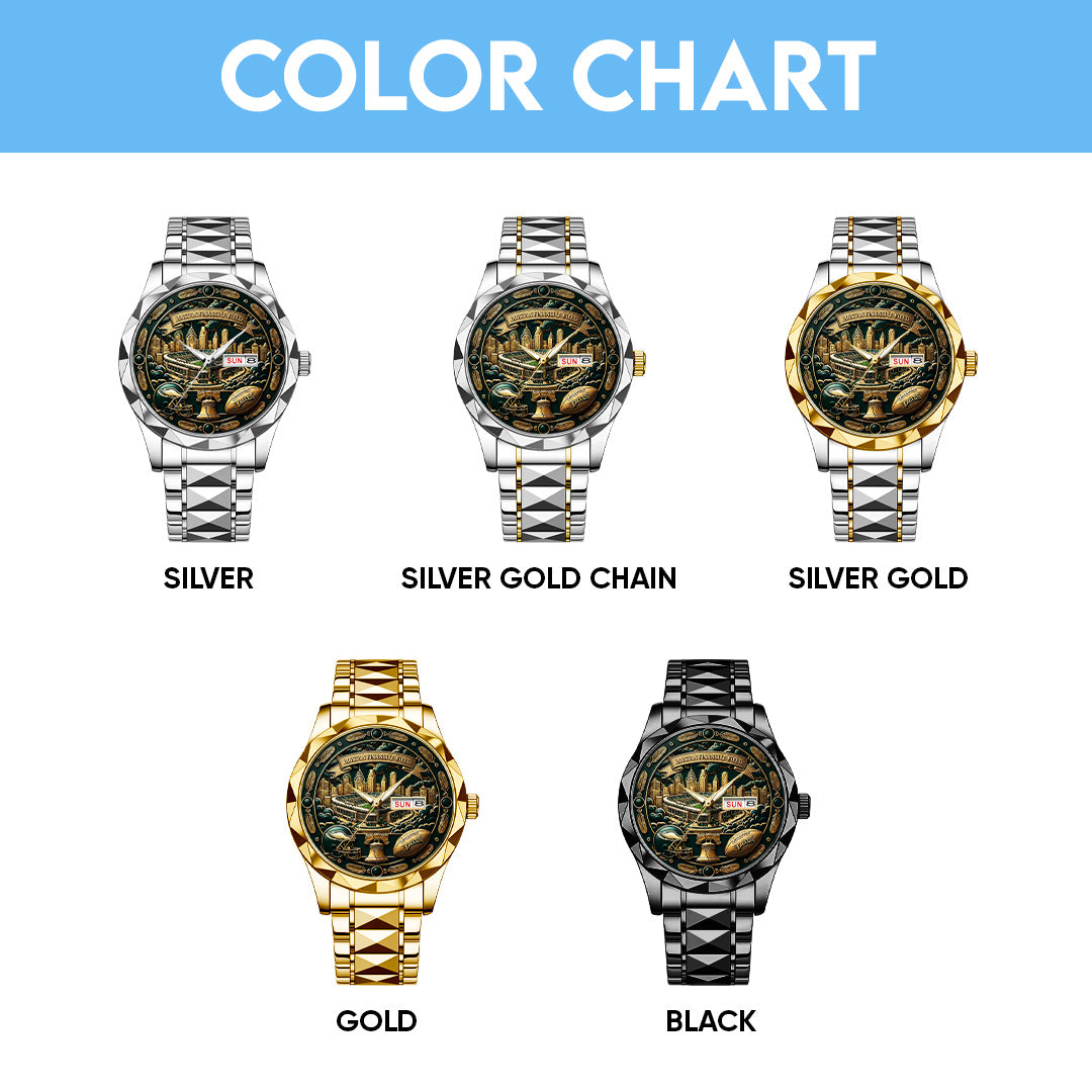 Philadelphia Eagles Alloy Luxury Quartz Watch – TANTN20020