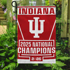 Indiana Hoosiers Football 2025 National Champions Double-side Garden Flag – TANTN20151