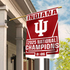 Indiana Hoosiers Football 2025 National Champions Double-side Garden Flag – TANTN20151