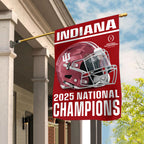 Indiana Hoosiers Football 2025 National Champions Double-side Garden Flag – TANTN20152