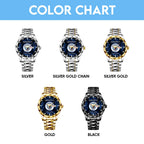 Personalized Manchester City Alloy Luxury Quartz Watch – TANTN20259