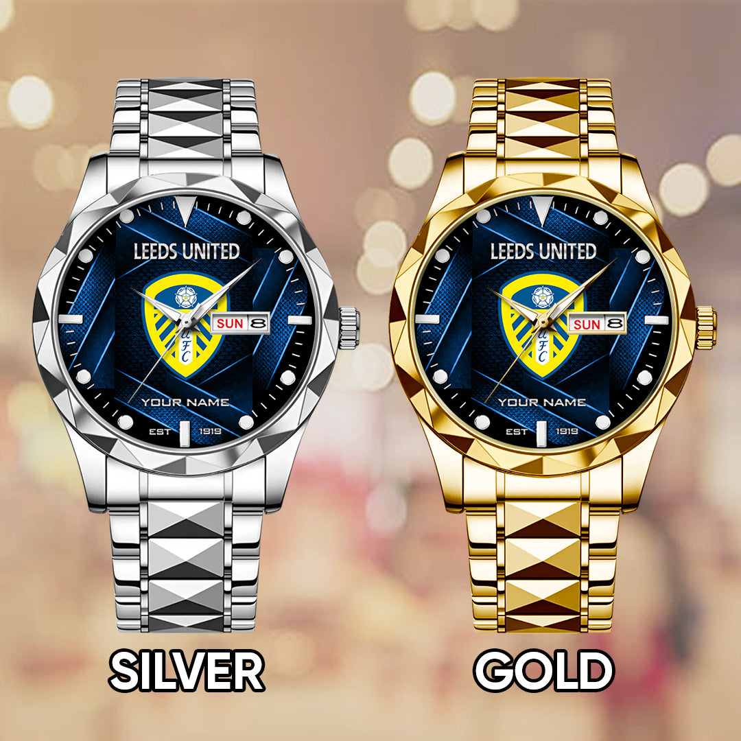 Personalized Leeds United Alloy Luxury Quartz Watch – TANTN20263