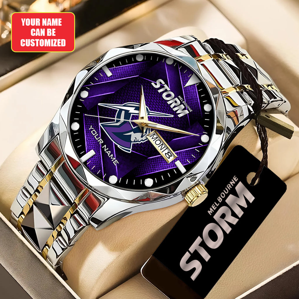 Personalized Melbourne Storm Alloy Luxury Quartz Watch – TANTN20296