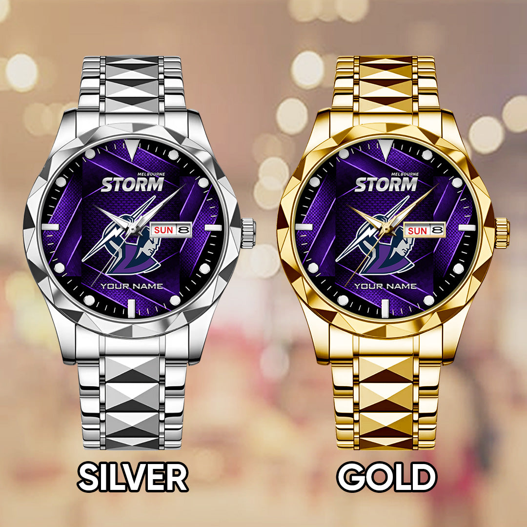 Personalized Melbourne Storm Alloy Luxury Quartz Watch – TANTN20296