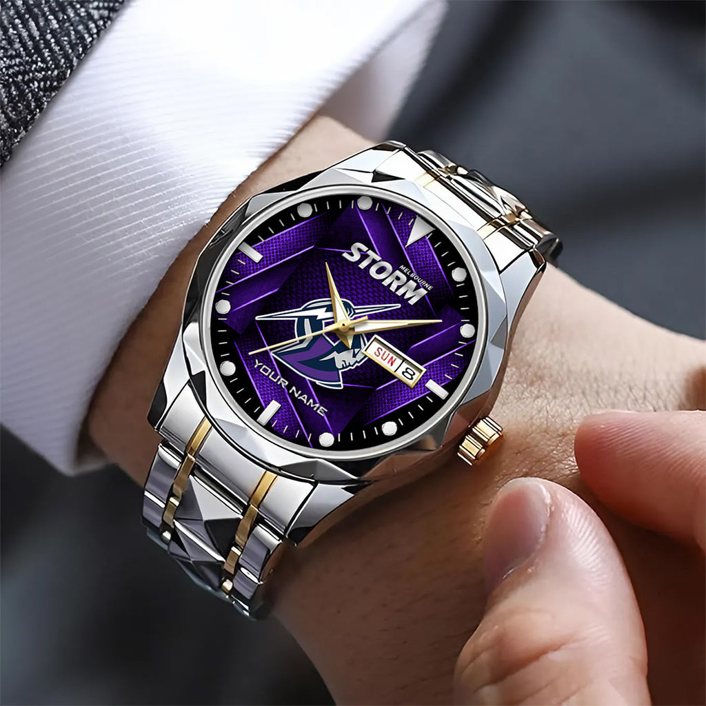 Personalized Melbourne Storm Alloy Luxury Quartz Watch – TANTN20296
