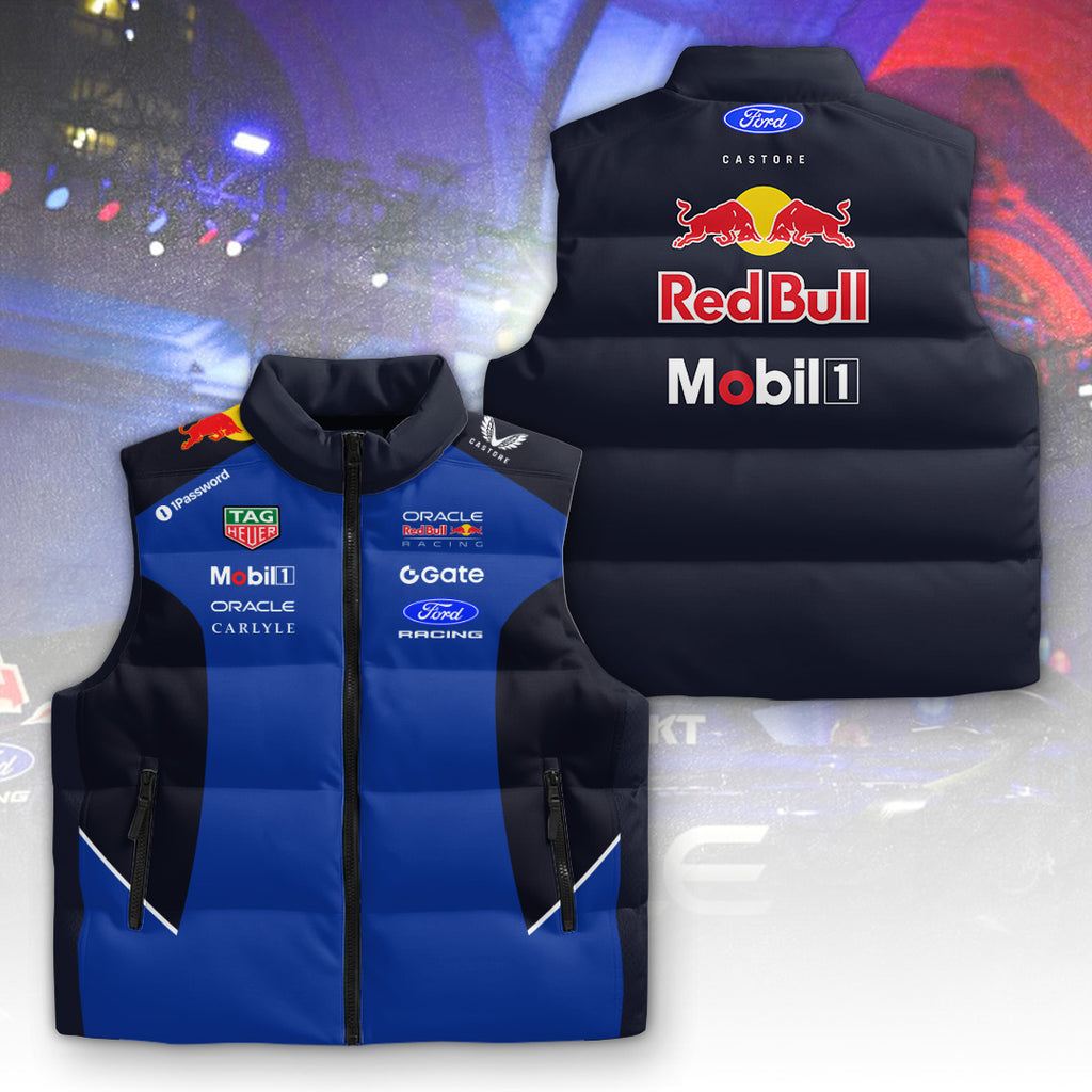 Red Bull Racing 2026 3D Sleeveless Down Jacket – TANTN20340