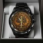 The Lord of the Rings 25th Anniversary Black Stainless Steel Watch – TANTN20363