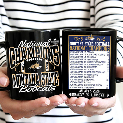 Montana State Bobcats Football Ceramic Mug – TANTN20525