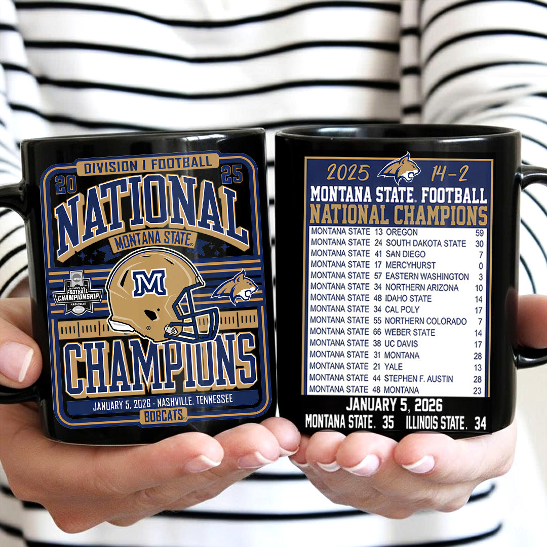 Montana State Bobcats Football Ceramic Mug – TANTN20522