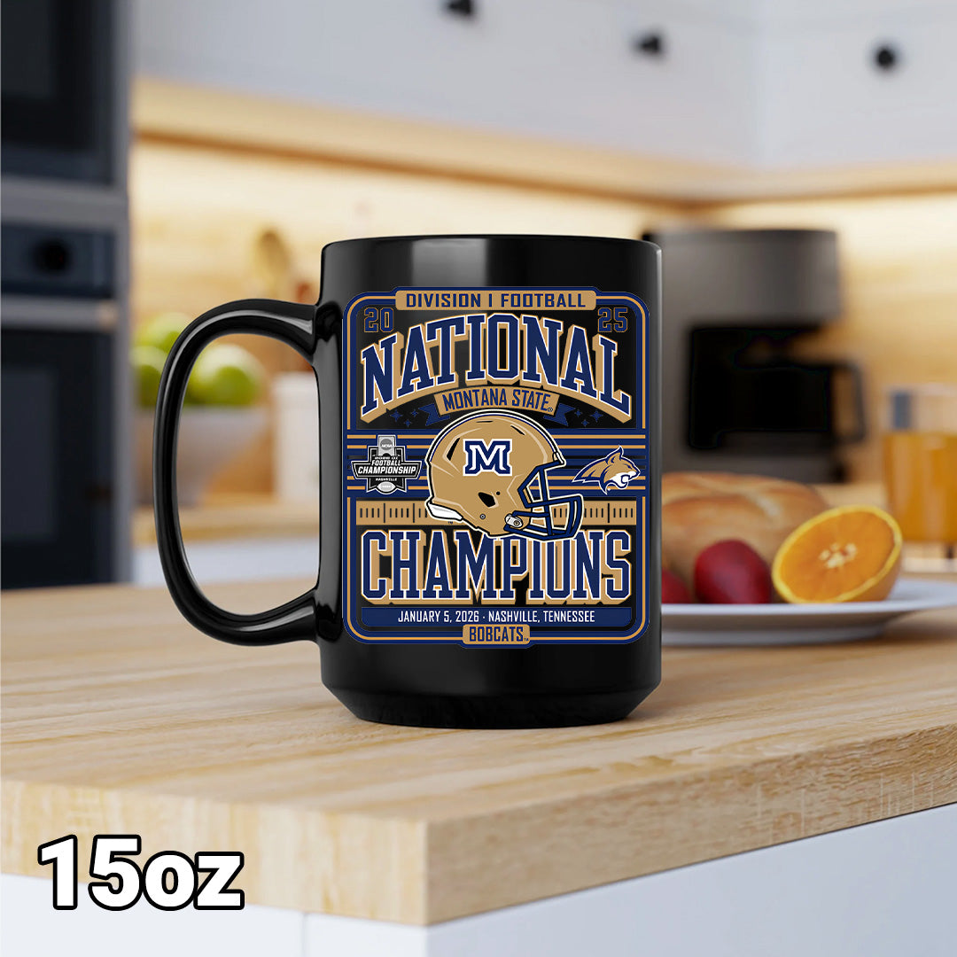 Montana State Bobcats Football Ceramic Mug – TANTN20522