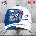 Personalized Toronto Blue Jays 50th Anniversary Classic Cap – TANTN20572