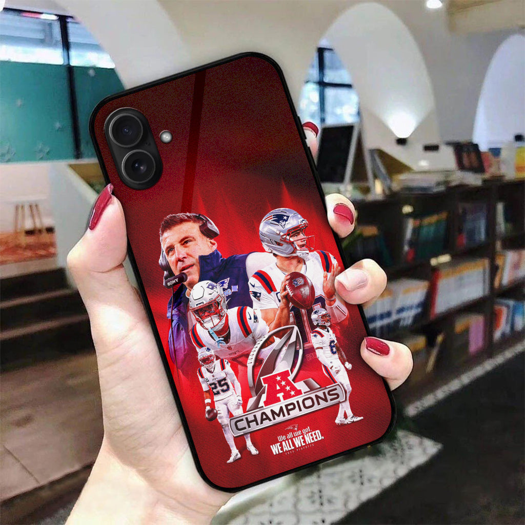 New England Patriots 2025 AFC Champions Phone Case – TANTN20608