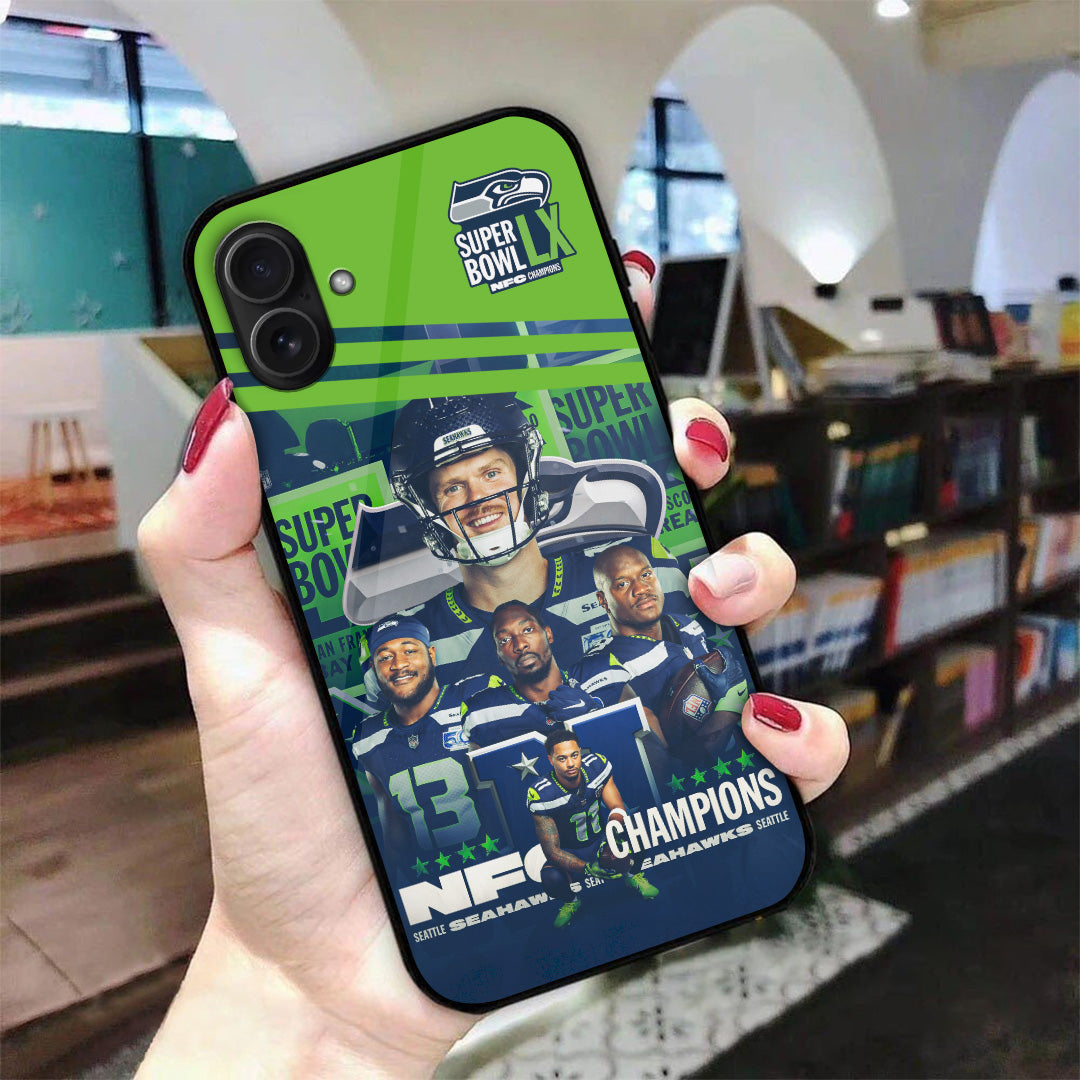 Seattle Seahawks 2025 NFC Champions Phone Case – TANTN20643