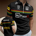 Penrith Panthers 2026 Zip Polo Shirt – TANTN20666