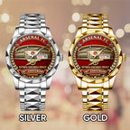 Personalized Arsenal FC 140th Anniversary Alloy Luxury Quartz Watch – TANTN20760